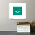 thumbnail image 5 of Gallery Pops Minecraft: Iconic Pixels - Mobs - Drowned Wall Art, Unframed Version, 12" x 12", 5 of 6