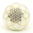 thumbnail image 3 of Gold Brass Ring with AAA Grade CZ in Clear for Women Clear Stone Color Style 0W206 Size 5, 3 of 5