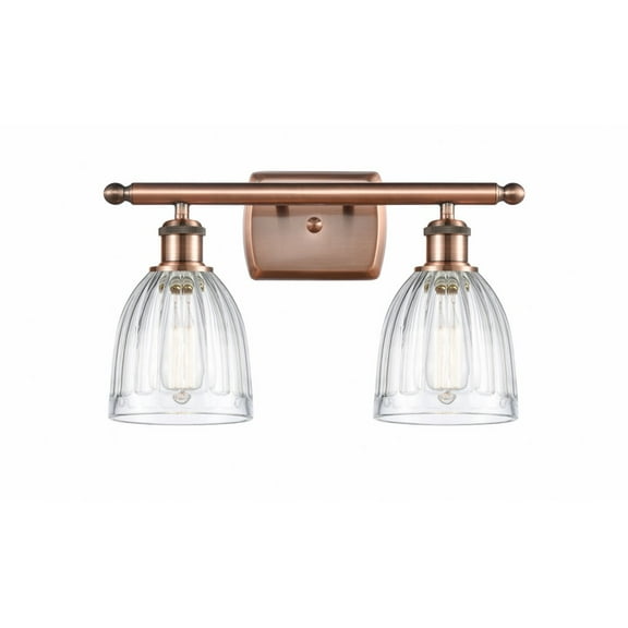 Innovations Lighting - Brookfield - 2 Light Bath Vanity In Industrial Style-9