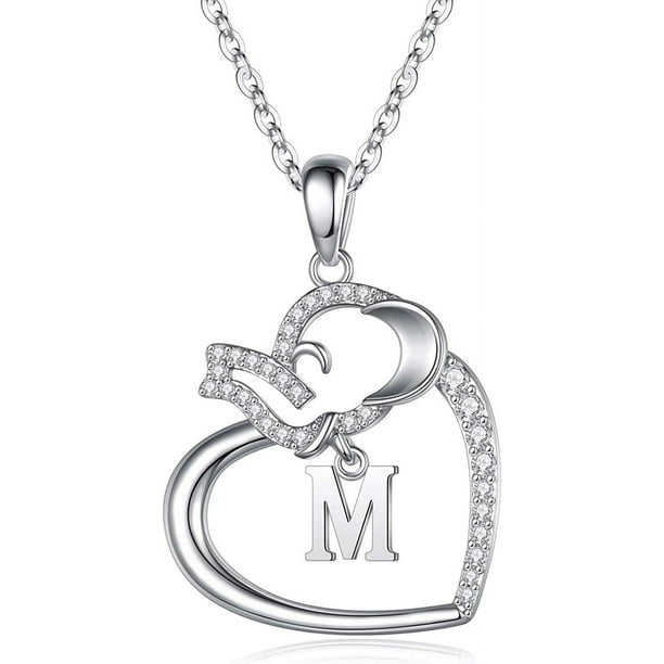 Xihbxyly Collar con Colgante de Corazón de Buena Suerte para Mujer