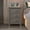 Gray, variant on From the Tree Furniture Solid Wood 3-Drawer Tall Nightstand, Honey