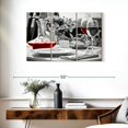 thumbnail image 3 of Elephant Stock Pop Sherry Wine Wall Art - Horizontal Multi Panel Canvas - Living Room Wall Decor - Food And Drink Multi Panel - Black And Gray Decor - 38" x 24", 3 of 8