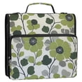 thumbnail image 5 of FORMRS Zipper Binder with Shoulder Strap 2-inch Ring 500 Sheet Capacity File Bag, Retro Flower Print, 5 of 5