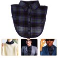 thumbnail image 2 of Demi-chemises Col Factice Détachable Faux Col Blouse Insert Col pour Femmes, 2 of 8