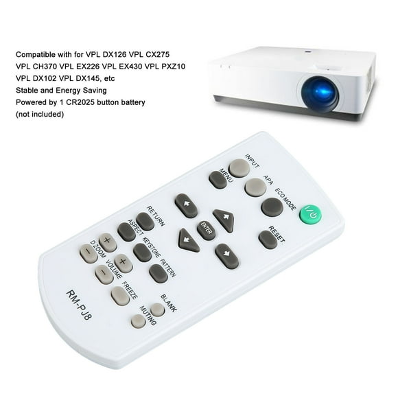 Mando A Distancia ANGGREK RM PJ8 Carcasa De ABS remoto para proyector Universal