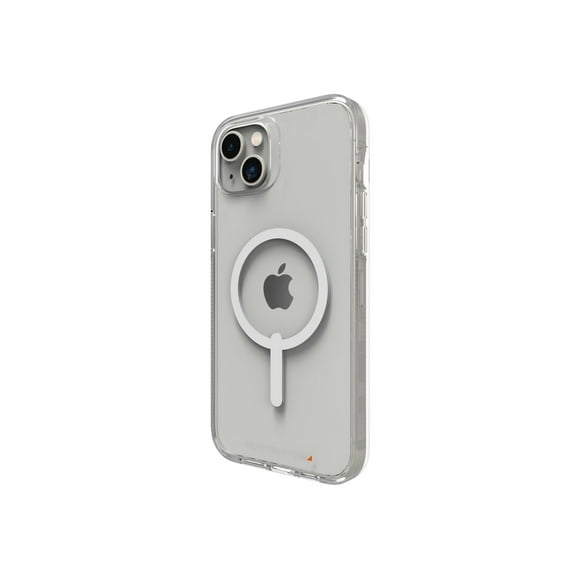 Gear4 Crystal Palace Snap - Back cover for cell phone - MagSafe compatibility - Tritan Renew, D3O Crystalex - clear - for Apple iPhone 14 Plus