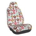 thumbnail image 1 of Balery Colorful Donuts Funda de Asiento para Auto con Diseño - Cubierta Frontal Suave y Transpirable con Protector Antideslizante- 1 Unidad, 1 of 5