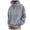 Light Gray, variant on Futezty Men Sweatshirt Hoodies for Men Pocket Long Sleeve Sweatshirts