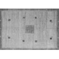 thumbnail image 1 of Ahgly Company Indoor Rectangle Abstract Gray Modern Area Rugs, 5' x 7', 1 of 4