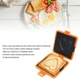 thumbnail image 3 of Microwave Sandwichs Maker, Microwave Grill Tray Crisper Microwave Breakfast Maker Microwave Grilled Cheese Maker Microwave Toaster Panini Press for Kitchen Cooking Breakfast Snacks, 3 of 7