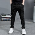 thumbnail image 4 of HAJGJP Jeans Coupe Droite Régulière pour Garçons Pantalon en Denim Décontracté Pantalon en Denim Extensible Pantalon de Printemps pour Garçons BK2, 4-5 Ans, 4 of 4