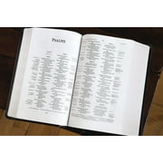 Niv, Thompson Chain-Reference Bible, Handy Size, European Bonded Leather, Black, Red Letter, Comfort Print, (Hardcover)