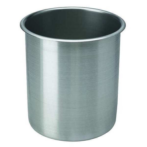 Vogue Stainless Steel Round Bain Marie Pot & Lid Soup Pot 4ltr 7pt 