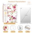 thumbnail image 5 of Academic Planner 2026-2027 Calendar Notebook(Jul.2026-Jun.2027,6.3"x8.5") Weekly Monthly Planner for Women Men 2026-2027 Planner Supplies-Flower, 5 of 9