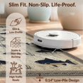 thumbnail image 6 of Design&I 8'x10' Washable Area Rug Sleek Flatweave Pet Friendly Fish Fishing Cabin Compass Weathered Waterway Chart Hooks Clownfish for King Size Bedroom, Under Bed, 6 of 7