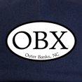 thumbnail image 2 of CafePress - OBX Outer Banks, NC Oval Cap - Adjustable 100% Brushed Unisex Casual Cotton Baseball Cap, Beige, 1, 2 of 2