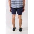 thumbnail image 5 of Brooklyn Cloth 5" Inseam Heat Seal Zip Pocket Short, French Navy, Polyester Fabric, Leisure Style, 5 of 5