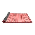 thumbnail image 2 of Ahgly Company Indoor Round Solid Red Modern Area Rugs, 4' Round, 2 of 4
