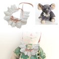 thumbnail image 2 of SgJHXb Cute Running Bear Decorated Apron And Scarf, 2 of 6