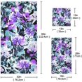 thumbnail image 2 of Coolnut 3 PCS Towel Bouquet Beautiful Flower Cotton Bath Towel Set (1 Bath Towel, 1 Hand Towel, 1 Washcloth) for Bathroom, Super Soft and Quick Dry Towels, 2 of 6