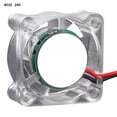 thumbnail image 1 of Impresora 3D Extrusora Ventilador de refrigeración Disipación de calor Enfriador LED Accesorio de impresora 3D, 4010 Ventilador 24V seitruly EL000952-06, 1 of 2