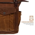 thumbnail image 6 of FONDOTIN Mountaineering Backpack with Breathable Straps for Camping and Outdoor Activities, 1 Pc Coffee Color, 6 of 7