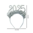 thumbnail image 3 of wtgtog New Year's Eve Hair Bands, Christmas Party Head Accessories, Plastic Material Cute Design, Festive Versatile, For Holiday Decor, 3 of 6