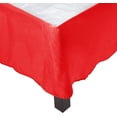 thumbnail image 3 of Elegant Comfort1500 Series Wrinkle & Fade Resistant Bed Skirt / Dust Ruffle - Pleated Tailored 14inch Drop, King, Red, 3 of 3