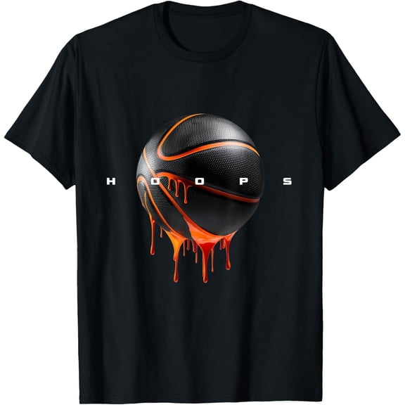Basketball Apparel - Basketball T-Shirt- Classic Unisex 100% Cotton Crew Neck T-Shirt Regular Fit Breathable Casual Everyday Wear