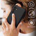 thumbnail image 6 of JETech Slim Fit Case for Samsung Galaxy A34 6.6-Inch, Soft TPU Thin Protective Phone Cover with Matte Finish, Shockproof (Black), 6 of 6