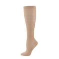 thumbnail image 1 of Aocisk Women's Solid Athletic Compression Leg Socks for Sports Performance and Calf Support Khaki S, 1 of 2