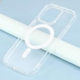 thumbnail image 2 of For iPhone 16 Pro Max Case Compatible with MagSafe TPU Acrylic Clear Phone Cover, 2 of 4