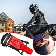 BQLQBQLQ 1 Set Helmet Quick Release Buckle Kit Ratcheted Chin ej Adapter Strap 25mm