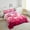 Pink, variant on Erosebridal Cute Axolotl Bedding Twin Comforter Set, Kawaii Heart Rose Down Comforter, Room Decor, 2pcs