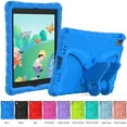 thumbnail image 7 of Dteck Kids Case for iPad 5th/6th Generation/iPad Air/Air 2/iPad Pro 9.7-inch,Cute Butterfly EVA Case Kickstand Lightweight Cover with Shoulder Strap,Blue, 7 of 7