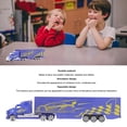 thumbnail image 3 of Lifelike Container Truck Model Toy, Detachable Tractor And Container, Suitable For Toy Collectors And Home Decoration, Promotes Parent Child Interaction, 3 of 8