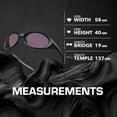 thumbnail image 5 of Oakley OO9438 Eye Jacket Redux Rectangle Shaped Non-Polarized Sunglasses for Men & Women - Includes Official Eyewear Kit - Matte Black Frame with Prizm Grey Lens, 5 of 6