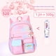 thumbnail image 3 of Mochila escolar para estudiantes de primaria, bonita mochila ligera, mochila de gran capacidad, mochila escolar para niños de 1 a 6 grados, 3 of 5