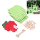 thumbnail image 5 of Bolsa De Navidad, Saco De Navidad Sin Olor Ecológico Reutilizable Con Pegatinas De Fieltro Para Navidad ANGGREK Verde, 5 of 7