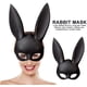 thumbnail image 2 of Disfraz de máscara de conejito para mujer Media máscara de conejo negro para Halloween Accesorio de mascarada de Pascua Sailing Electrónica, 2 of 5