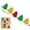 Z-3-Multicolor-1.18 Inch, variant on Gold Foil Christmas Sticker Roll, Christmas Holiday Stickers, Clear Round Self-Adhesive Gift Sealing Labels, Holiday Envelope Package & Craft Decor Stickers 1Roll (500Pcs)