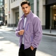 thumbnail image 5 of Men's Fleece Jacket Winter Warm Work Coat for Men Winter Coat Work HikingZip Up Mens, 5 of 5