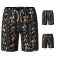 thumbnail image 2 of CEHVOM Summer Beach Pants Cotton And Linen Shorts Men, 2 of 8