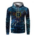 thumbnail image 3 of Sudadera con capucha con estampado 3D de diablo y patrón de chip electrónico 2023, sudadera con capucha informal divertida a la moda para hombre, sudadera con capucha de hip hop, 3 of 5