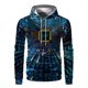 thumbnail image 3 of Sudadera con capucha con estampado 3D de diablo y patrón de chip electrónico 2023, sudadera con capucha informal divertida a la moda para hombre, sudadera con capucha de hip hop, 3 of 5