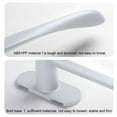 thumbnail image 4 of Towel Rack No-hole Bathroom Bathroom Suction Cup Hanging Rack Bath Towel Rack Household Scandinavian Concise Shelf Rod (White), 4 of 6