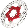 thumbnail image 1 of Bicycle Floating Disc Brake Rotor Great Heat Dissipation 6 Aluminum Alloy Stainless Steel Road Bike Disc Brake Rotor For Cycling (160mm), 1 of 5