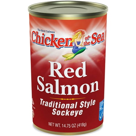 Chicken of the Sea Red Salmon 14.75 ounces (The Best Canned Salmon)