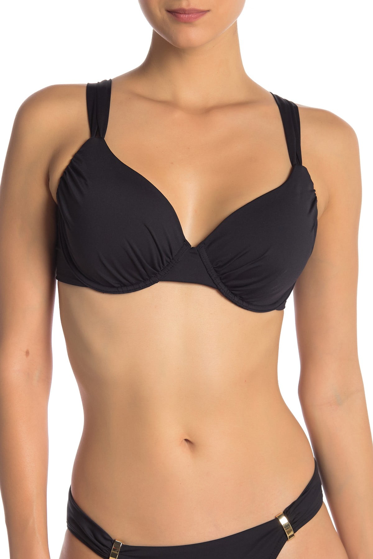 underwire tie back bikini