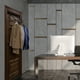 thumbnail image 4 of Simple Houseware - Barra para colgar ropa sobre la puerta, color negro, 4 of 5